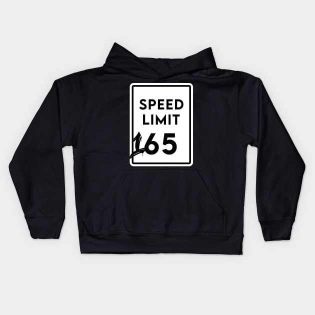 Speed Limit 165 Kids Hoodie by Enzai